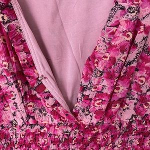 Paige womens silk minidress